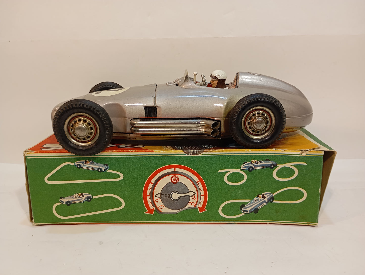 JNF Solo Rennwagen Mercedes Nr. 83 im Originalkarton (73741)