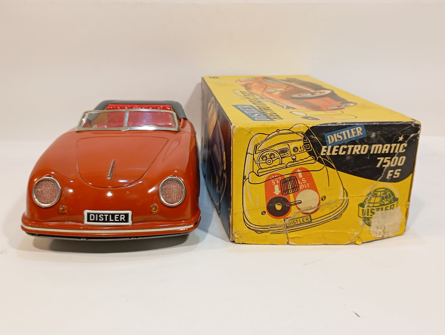 Distler Porsche 356 Electromatic im Originalkarton (72734)
