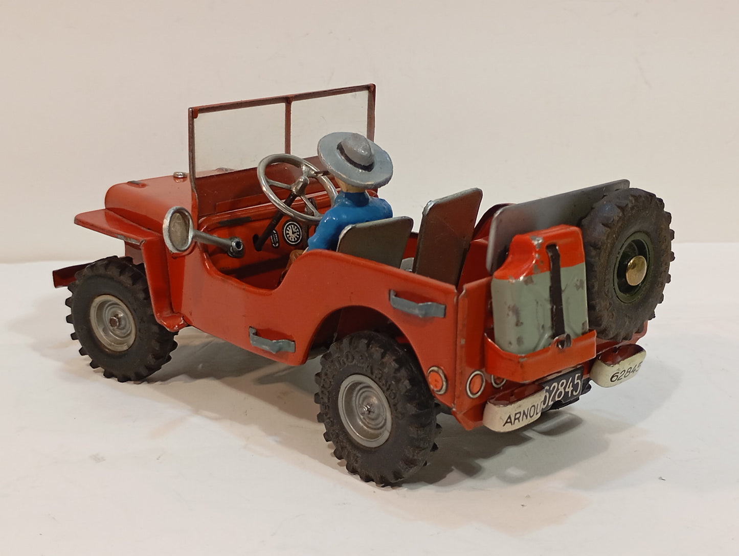 Arnold Jeep 2700 Zivilversion rot im Originalkarton (73662)