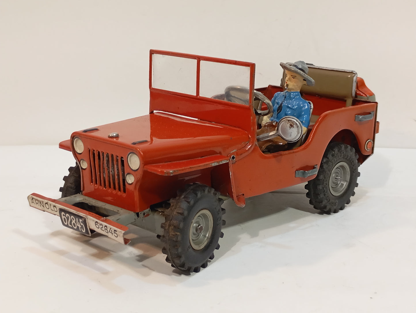 Arnold Jeep 2700 Zivilversion rot im Originalkarton (73662)