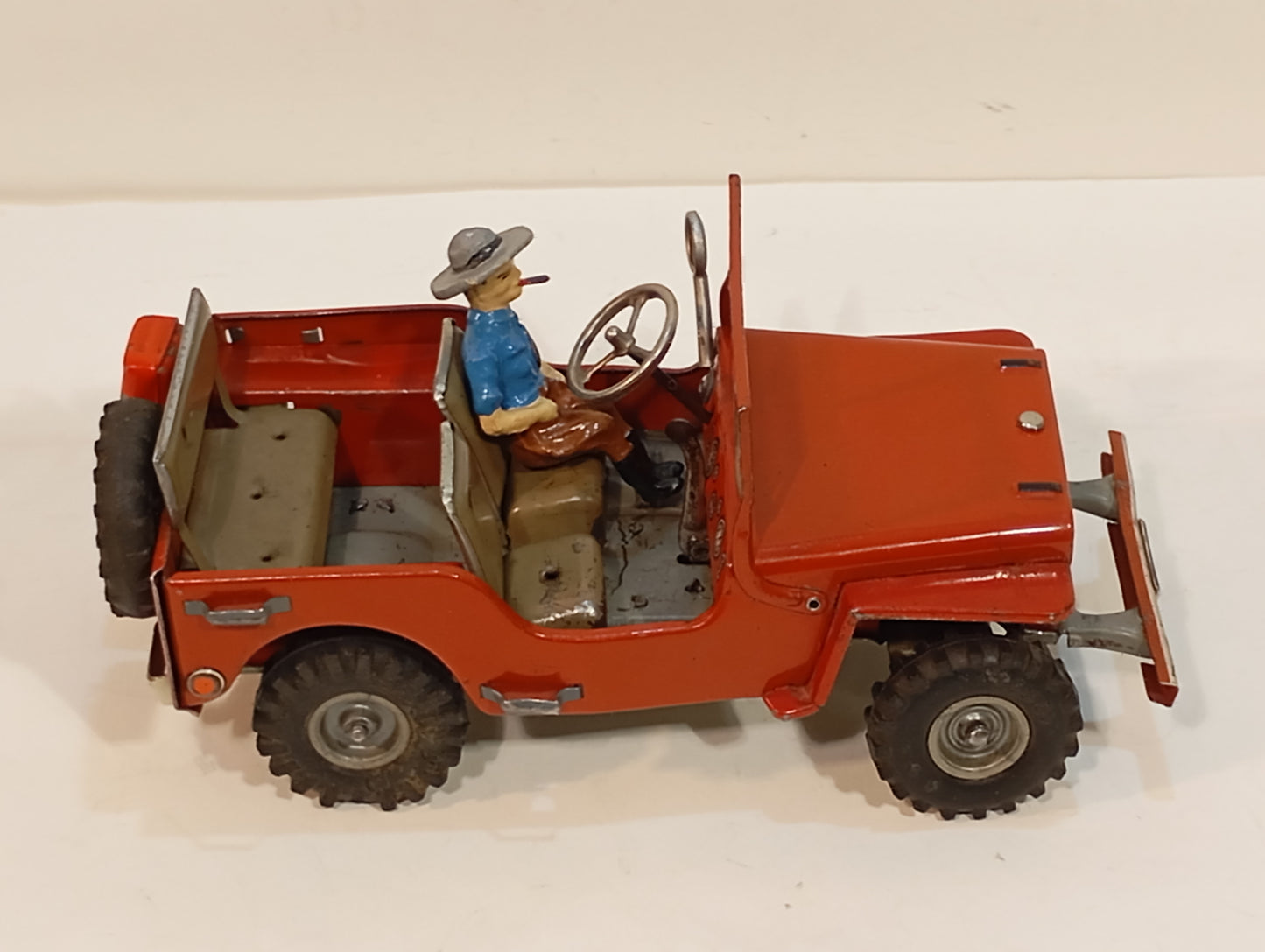 Arnold Jeep 2700 Zivilversion rot im Originalkarton (73662)