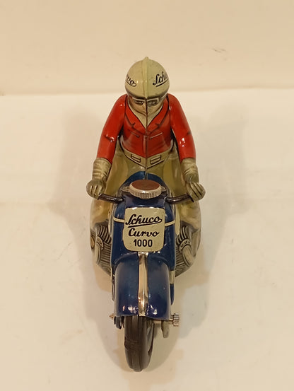 Schuco Curvo 1000 blau mit Originalkarton (73861)