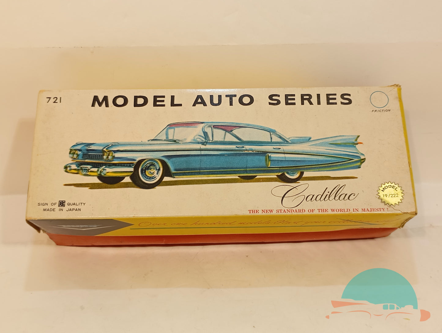 Originalkarton für einen Bandai Cadillac (73870)