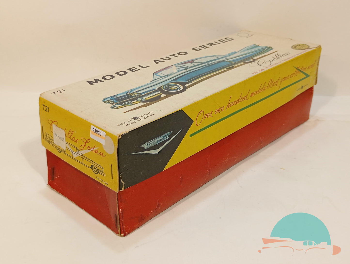 Originalkarton für einen Bandai Cadillac (73870)