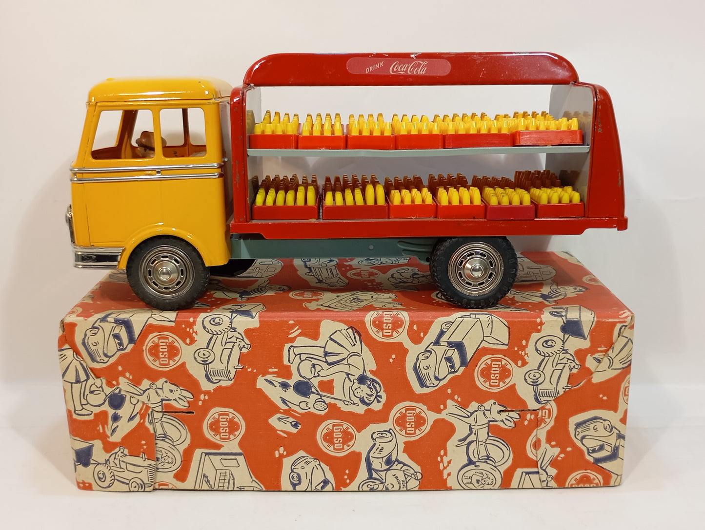 Göso großer Coca-Cola LKW im Originalkarton (73056)