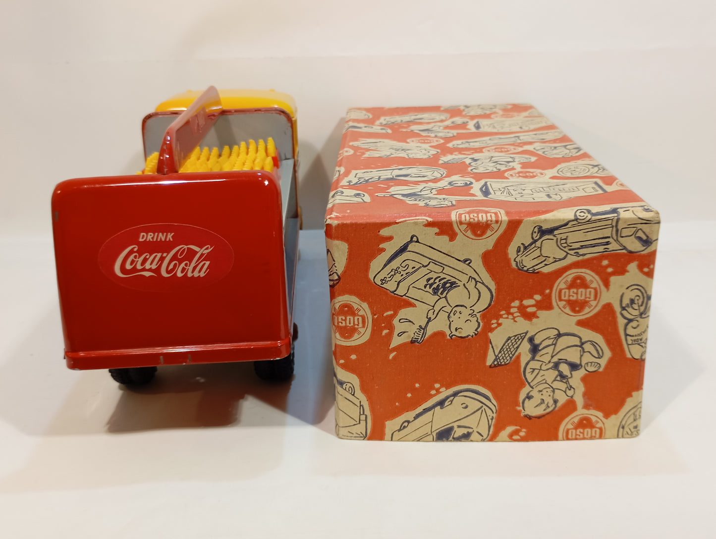 Göso großer Coca-Cola LKW im Originalkarton (73056)