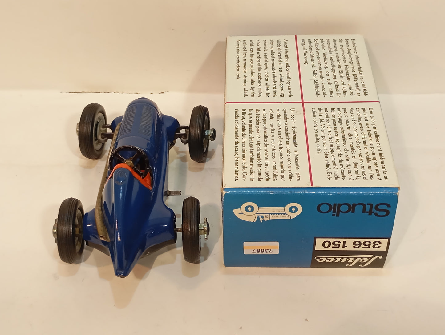 Schuco Studio 1050 blau in Originalkarton (73887)