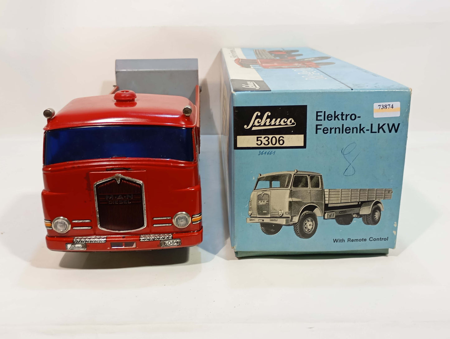 Schuco LKW MAN 6084 Lastomat (73874)