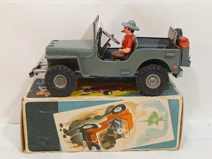 Arnold Jeep grau 2700 im Originalkarton (73902)