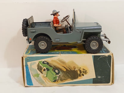 Arnold Jeep grau 2700 im Originalkarton (73902)