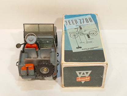 Arnold Jeep grau 2700 im Originalkarton (73902)