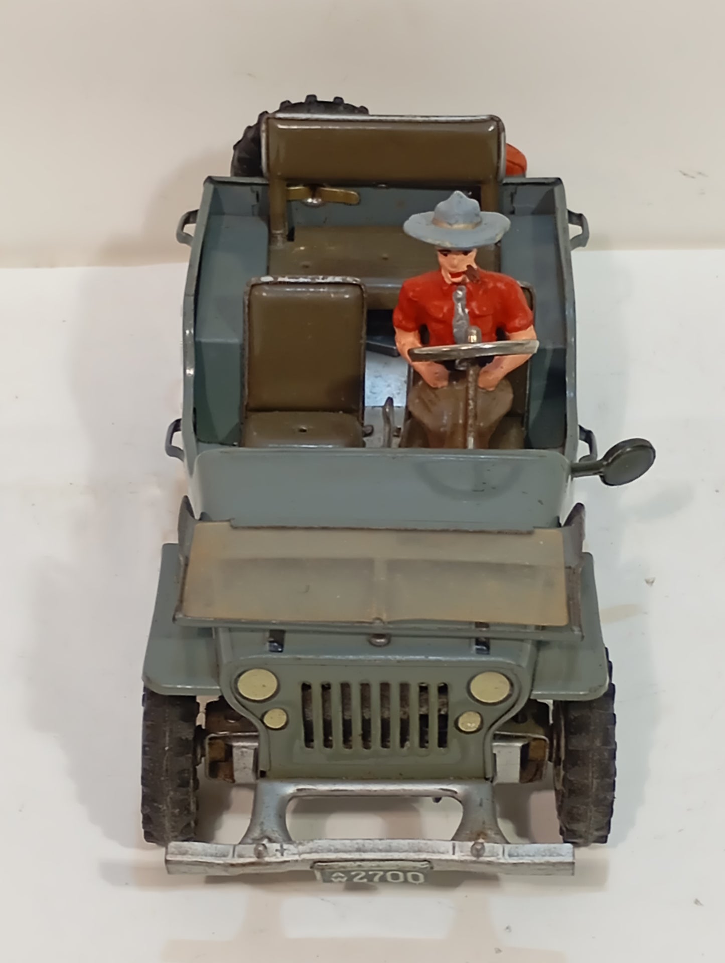 Arnold Jeep grau 2700 im Originalkarton (73902)
