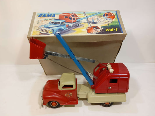 Gama Opel Bagger LKW 286/1 im Originalkarton (73905)