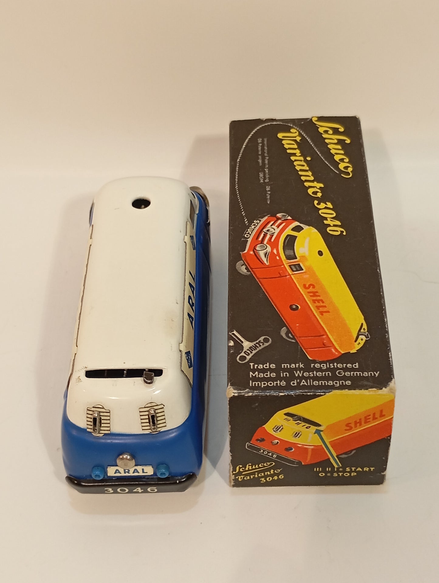 Schuco Varianto 3046 BV ARAL Rarität im Originalkarton (73850)