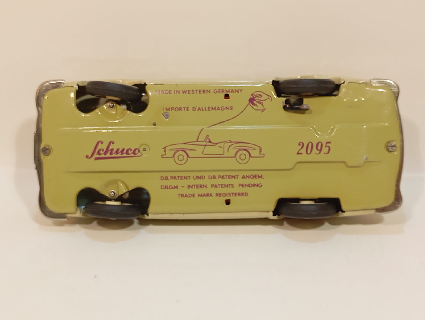 Schuco 2095 Mercedes 190 SL im Originalkarton (73994)