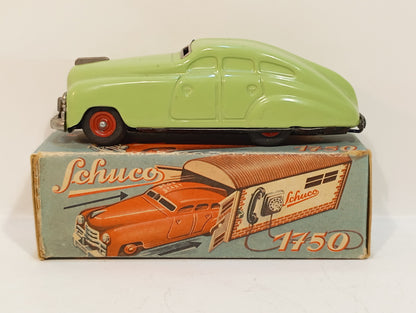 Schuco 1750 Garagenauto hellgrün im Originalkarton (73939)
