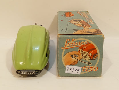 Schuco 1750 Garagenauto hellgrün im Originalkarton (73939)