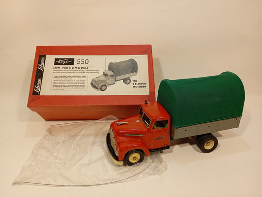 Schuco 550 Hegi Constructions LKW im Originalkarton (73938)