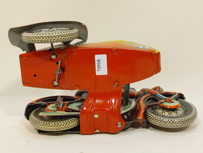 Tippco Nr. 58 rotes Motorrad-Renngespann (73918)