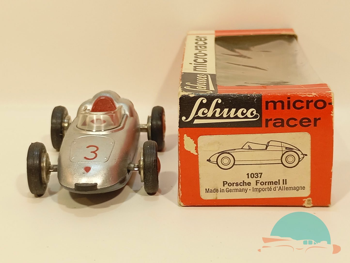 Schuco Micro Racer 1037 Porsche Formel 2 Rennwagen