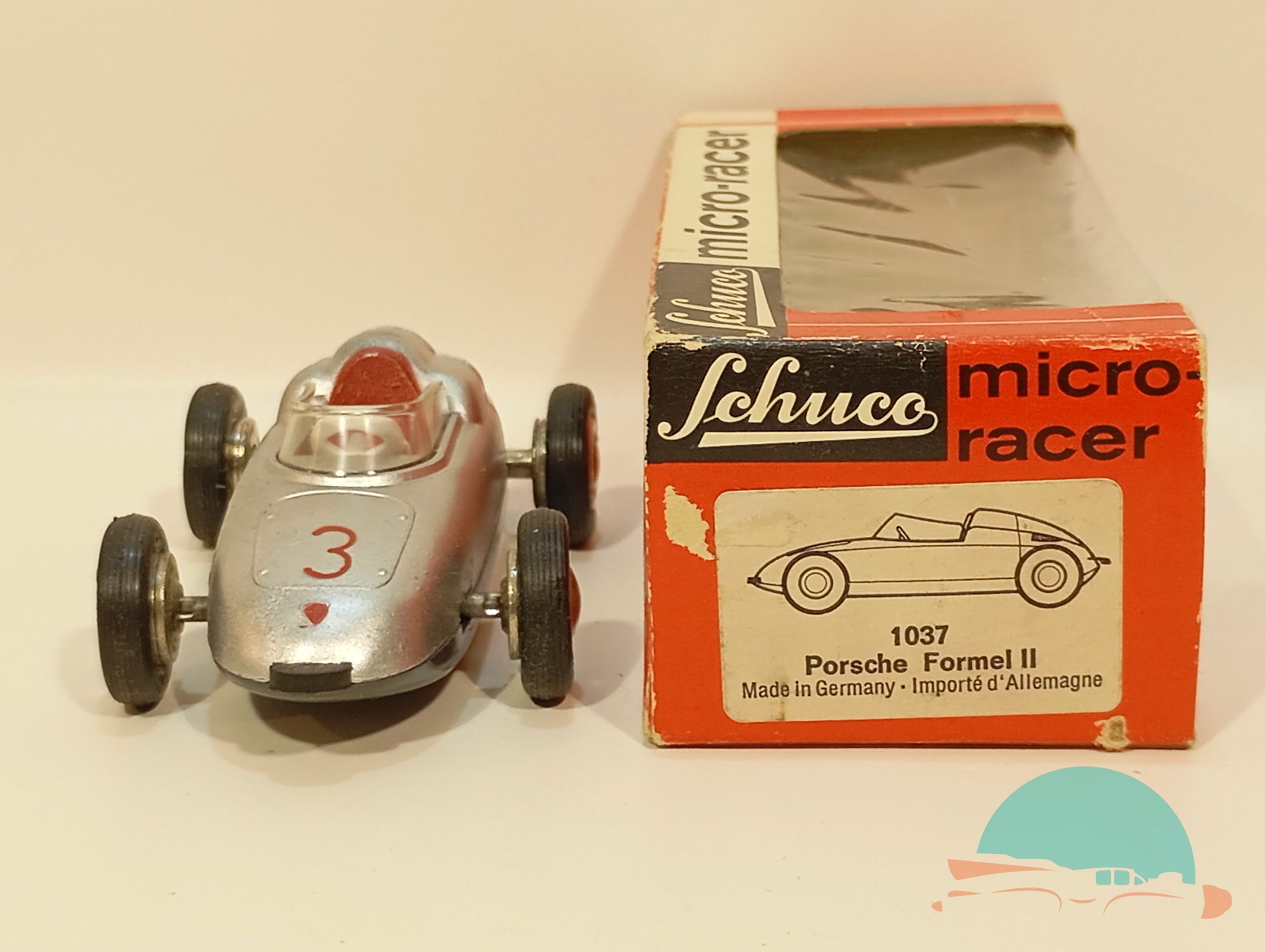 Schuco Micro Racer 1037 Porsche Formel 2 Rennwagen