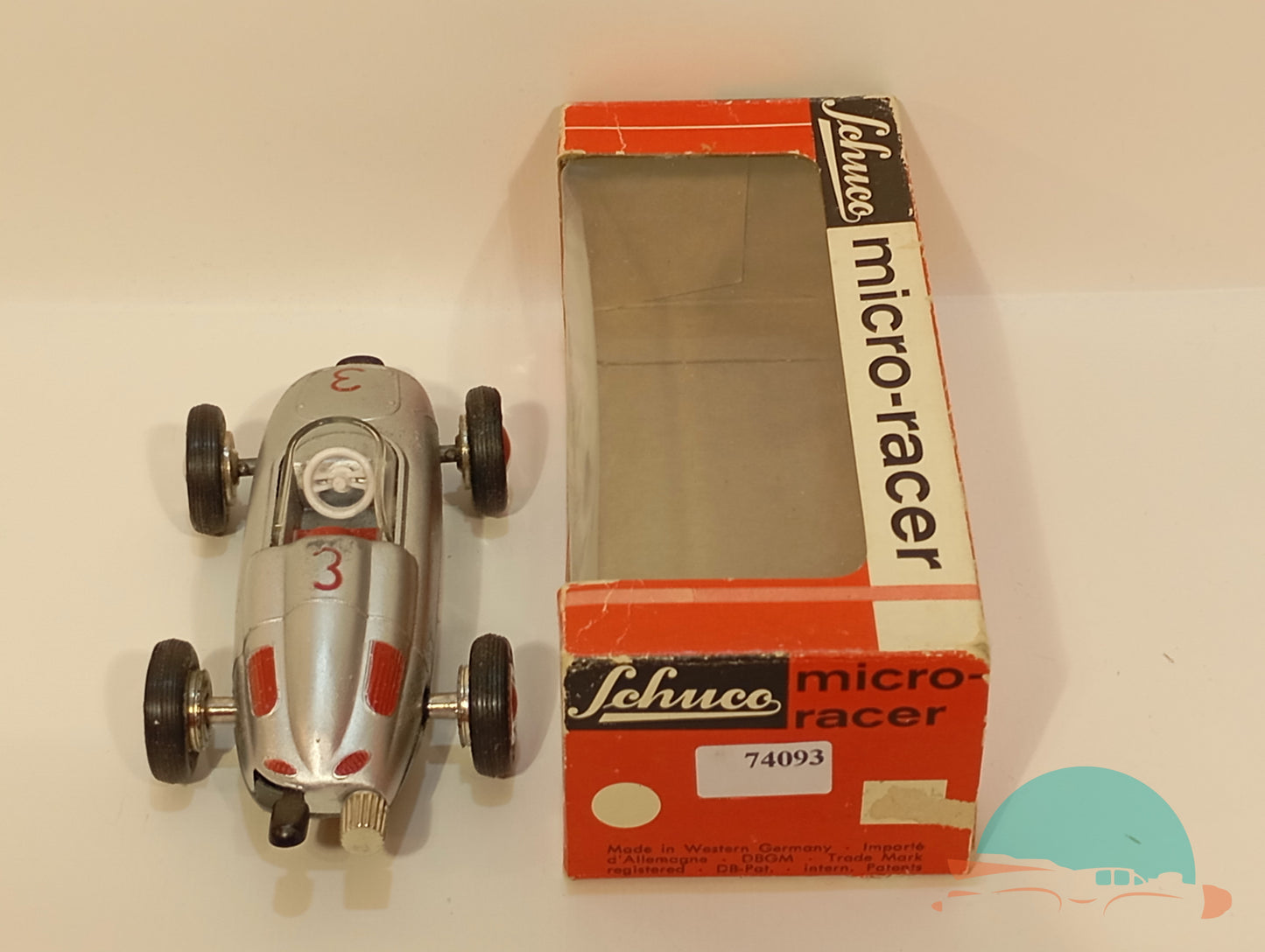 Schuco Micro Racer 1037 Porsche Formel 2 Rennwagen