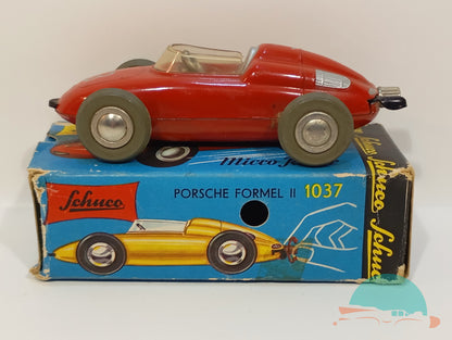 Schuco 1037 Porsche Formel 2 Rennwagen in Originalkarton (74095)