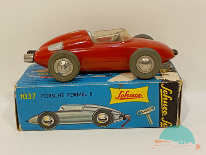 Schuco 1037 Porsche Formel 2 Rennwagen in Originalkarton (74095)