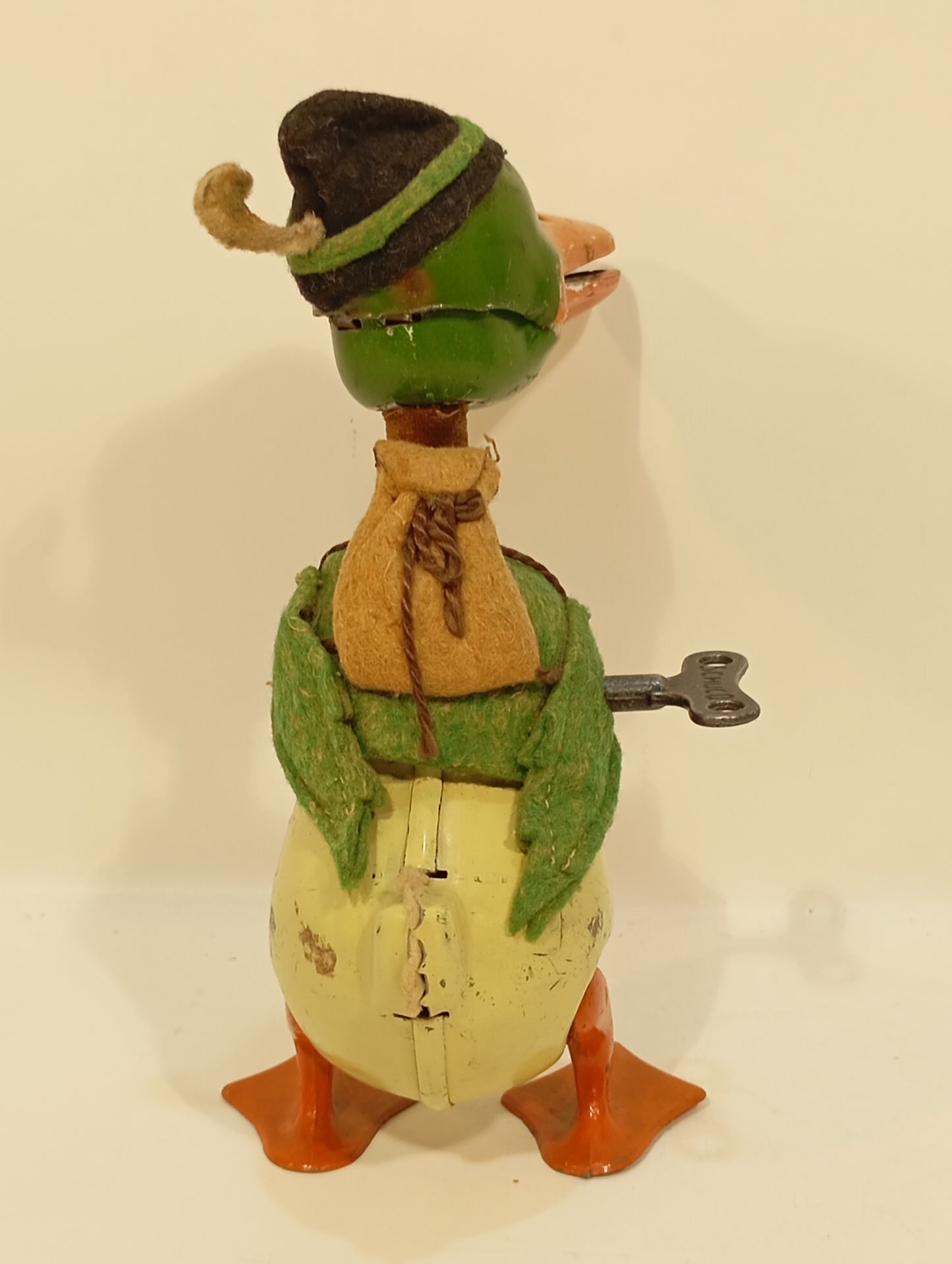 Schuco Donald Duck grün Nr. 495 mit Rucksack von 1937 (74123)