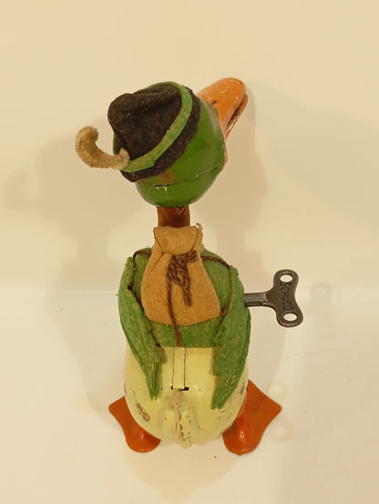 Schuco Donald Duck grün Nr. 495 mit Rucksack von 1937 (74123)