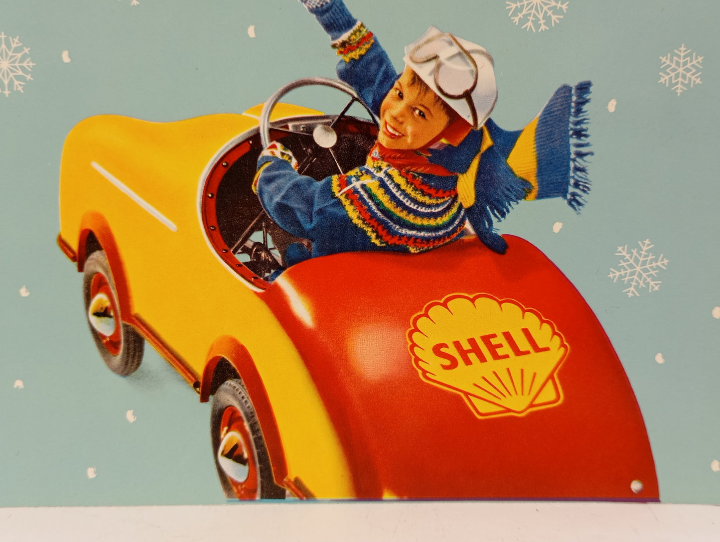 Shell Weihnachtskarte von 1960 (74134)