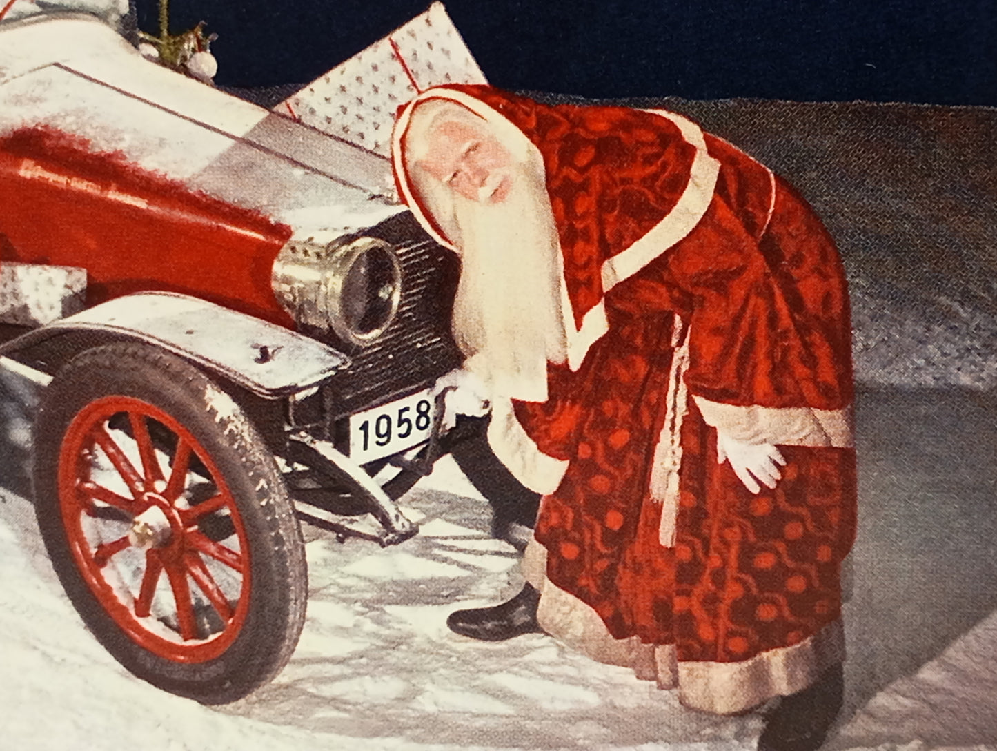 Shell Weihnachtskarte von 1958 (74135)