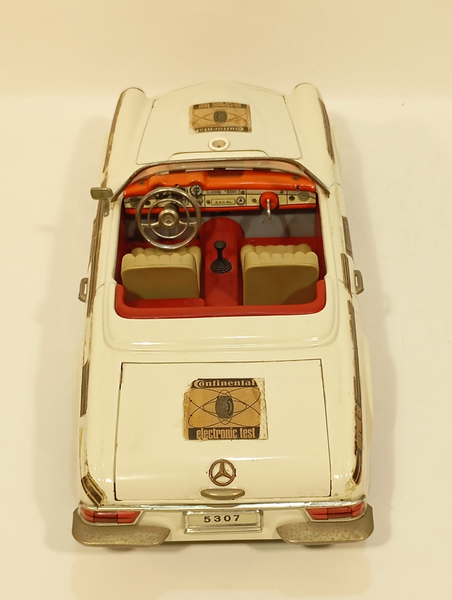 Schuco 5500 Continental Werbemodell Mercedes 230 SL im Originalkarton (73189)