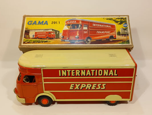 Gama 291/1 Internationaler Transport Express LKW im Originalkarton (74189)