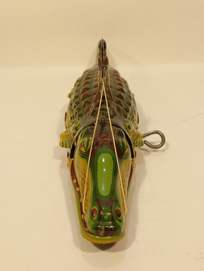 Technofix Krokodil 208M mit afrikanischer Figur (74223)