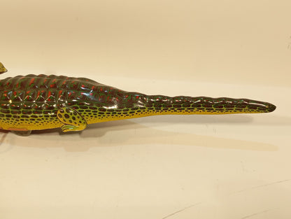 Technofix Krokodil 208M mit afrikanischer Figur (74223)