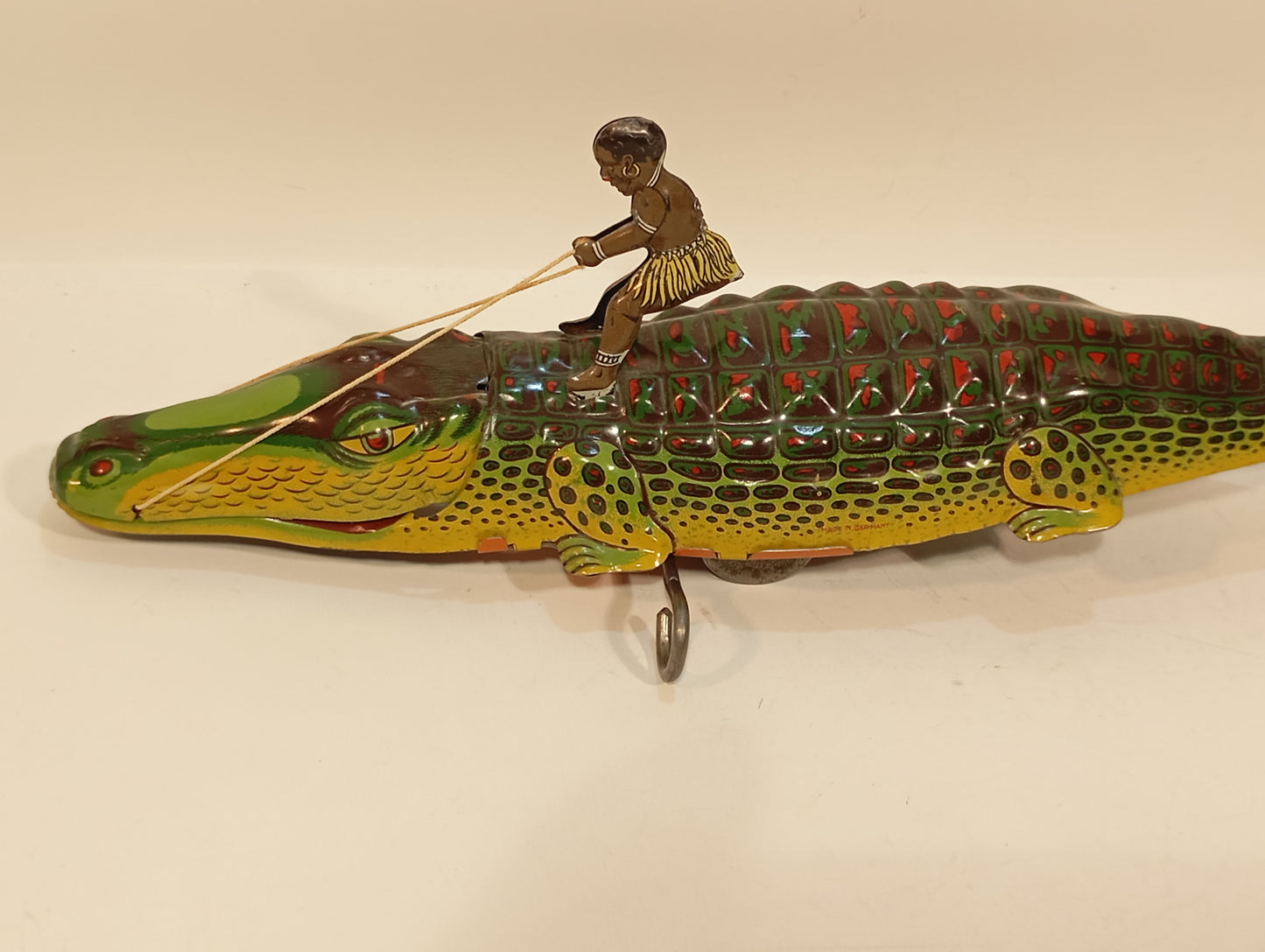 Technofix Krokodil 208M mit afrikanischer Figur (74223)