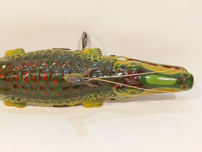 Technofix Krokodil 208M mit afrikanischer Figur (74223)