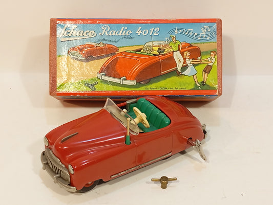 Schuco 4012 Radio Auto im Originalkarton (73923)