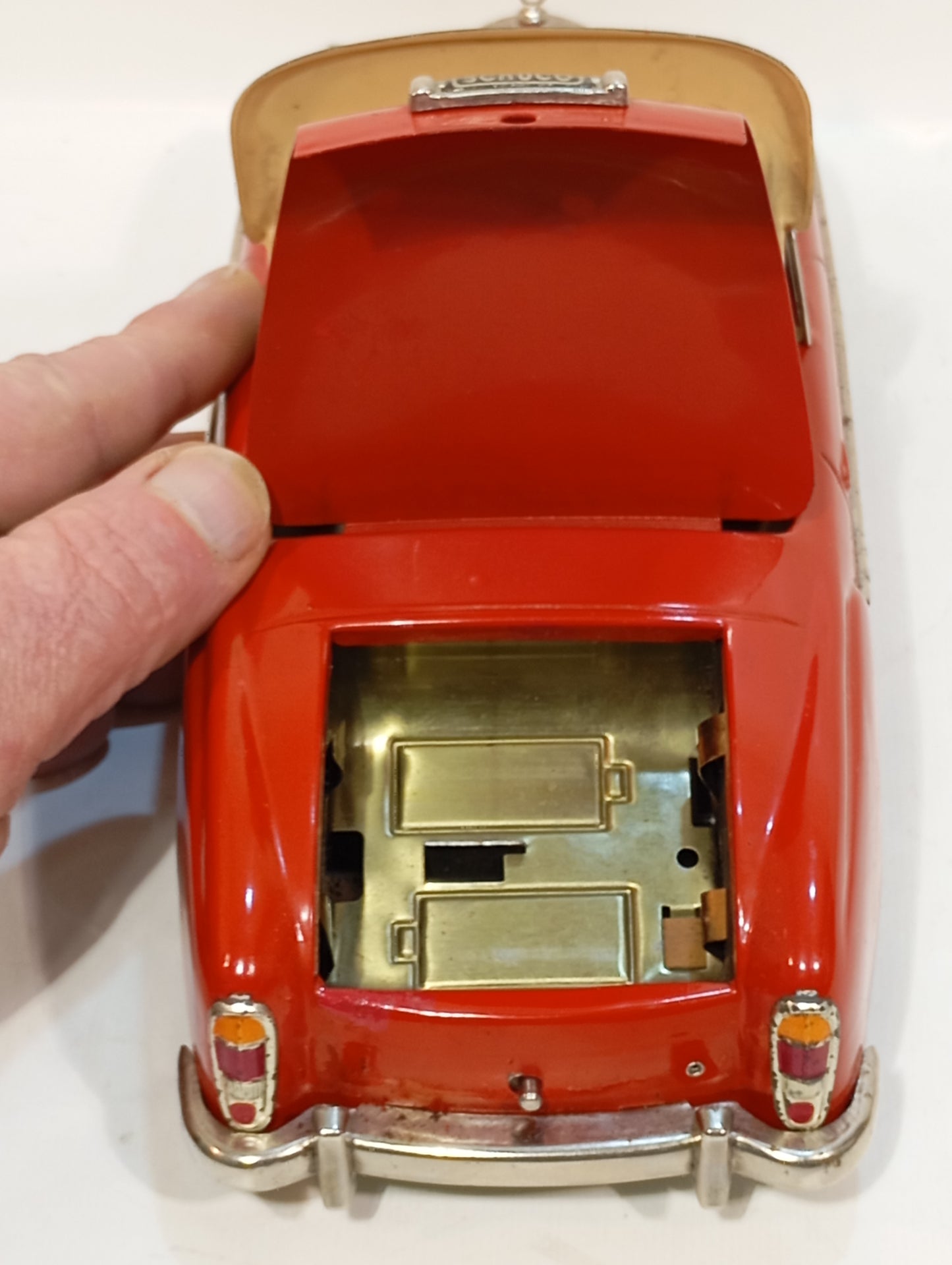 Schuco 5720 Hydro Car 220S Ponton Mercedes nella confezione originale (73603)