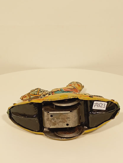 Gely Kind auf Schaukelpferd Nr. 173 (74523)