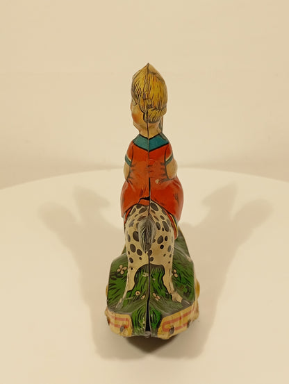 Gely Kind auf Schaukelpferd Nr. 173 (74523)