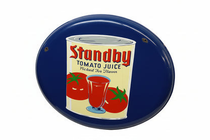 Emailschild "STANDBY TOMATO JUICE" (74317)