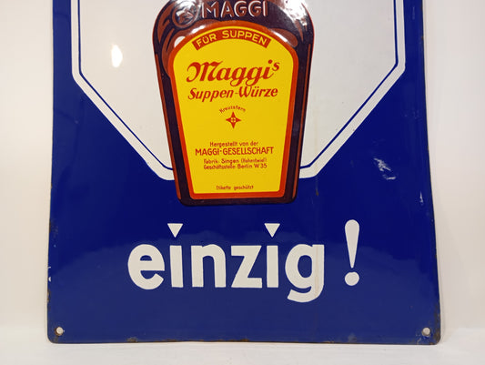 Emailschild Maggis Würze