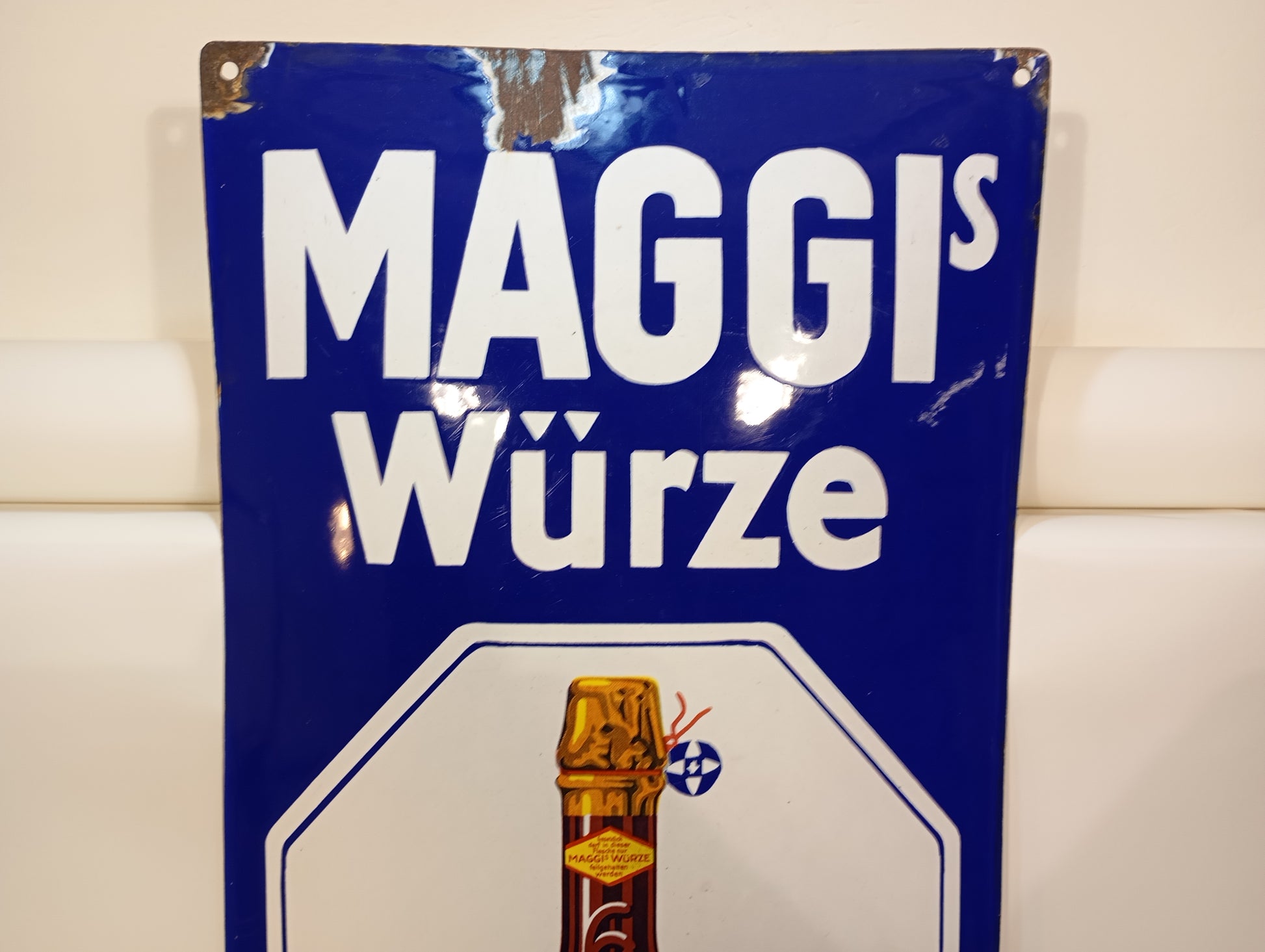 Emailschild Maggis Würze