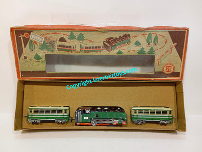 Günthermann Nr 835 Eisenbahnset mit Original Karton