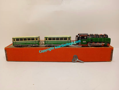 Günthermann Nr 835 Eisenbahnset mit Original Karton