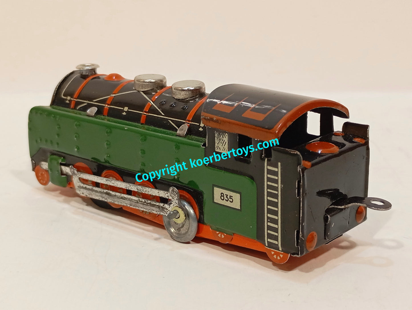 Günthermann Nr 835 Eisenbahnset mit Original Karton