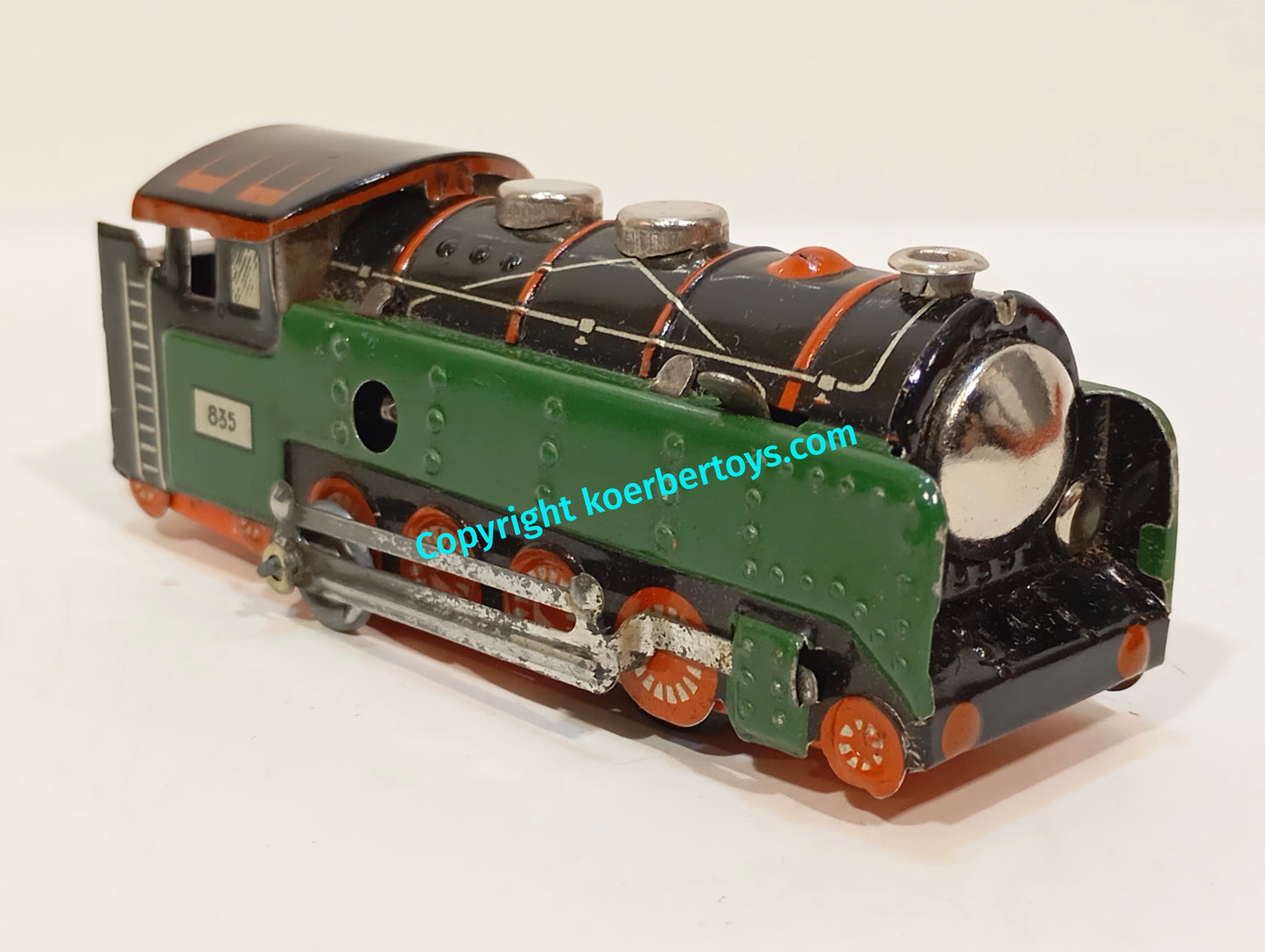 Günthermann Nr 835 Eisenbahnset mit Original Karton