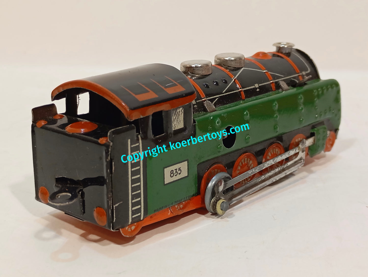 Günthermann Nr 835 Eisenbahnset mit Original Karton